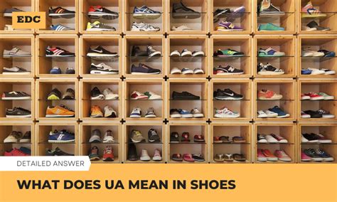 what is a fake ua shoe|what does ua mean.